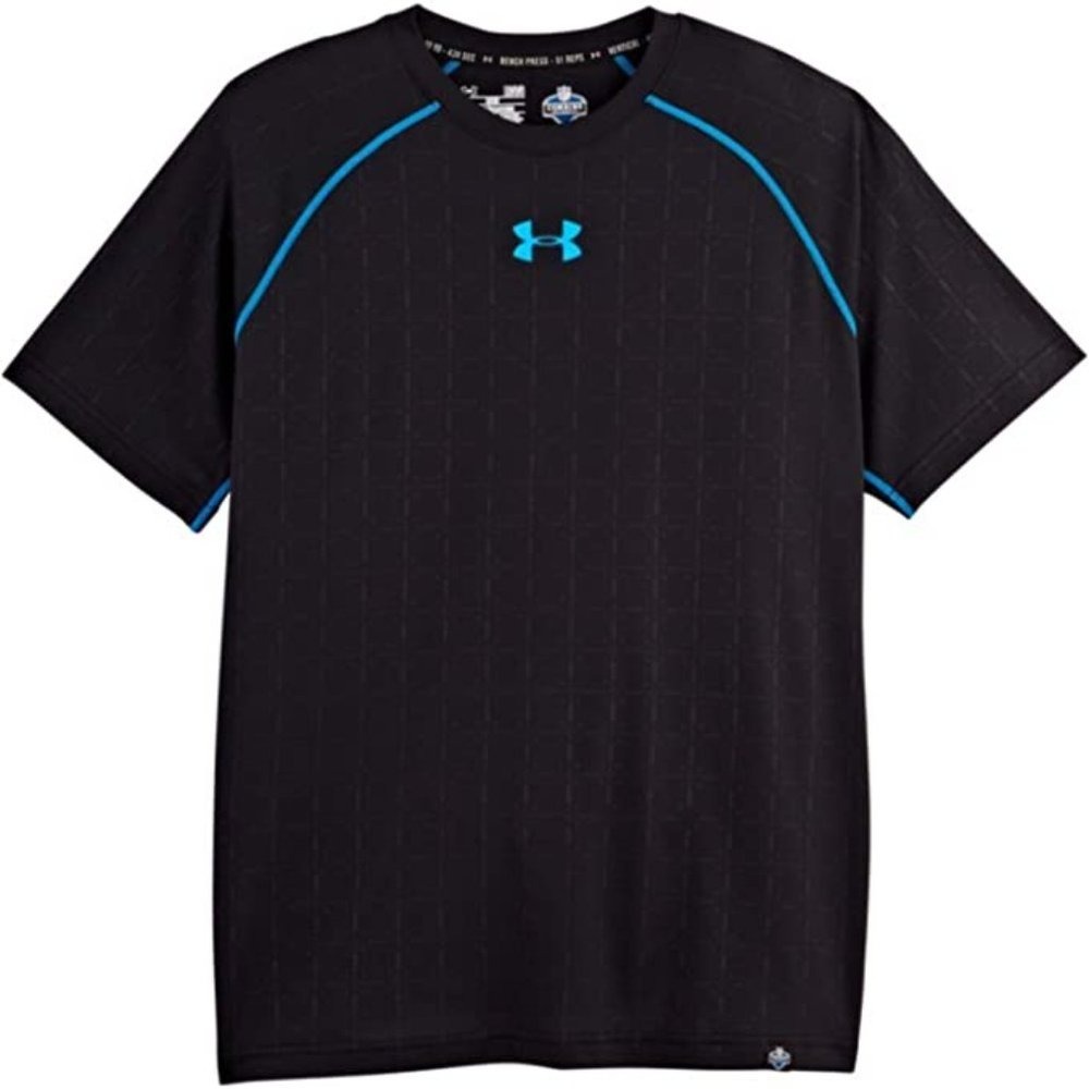 NWT! Under Armour Men's NFL Combine Authentic Training T-Shirt‎ Black LARGE